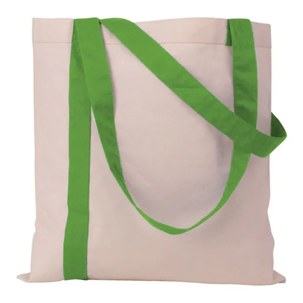 Lime color option for Striped Economy Tote