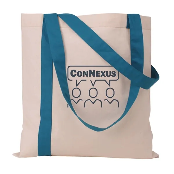 Teal color option for Striped Economy Tote