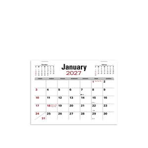 Photo of Triumph® Calendars Press N Stick Jumbo Header With 3 Mont...