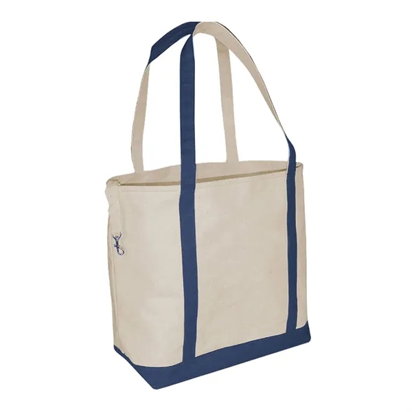 Navy color option for Small Accent Boat Bag