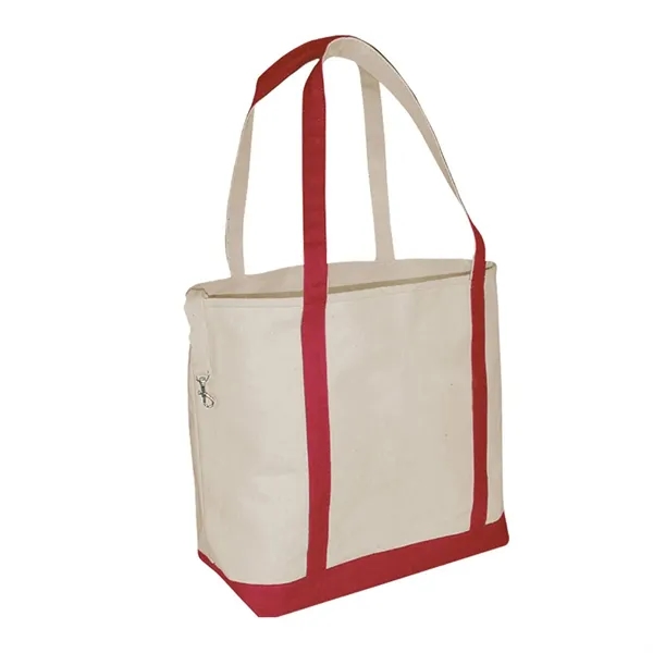 Red color option for Small Accent Boat Bag