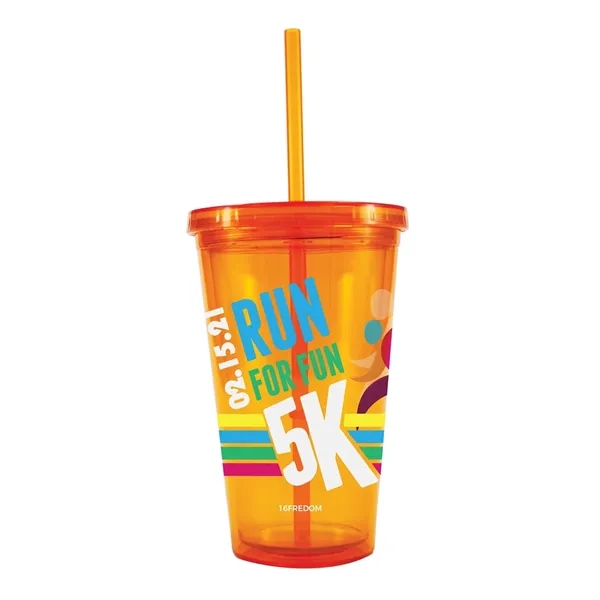 Mandarin color option for Good Value™ Freedom Tumbler   16 Oz.