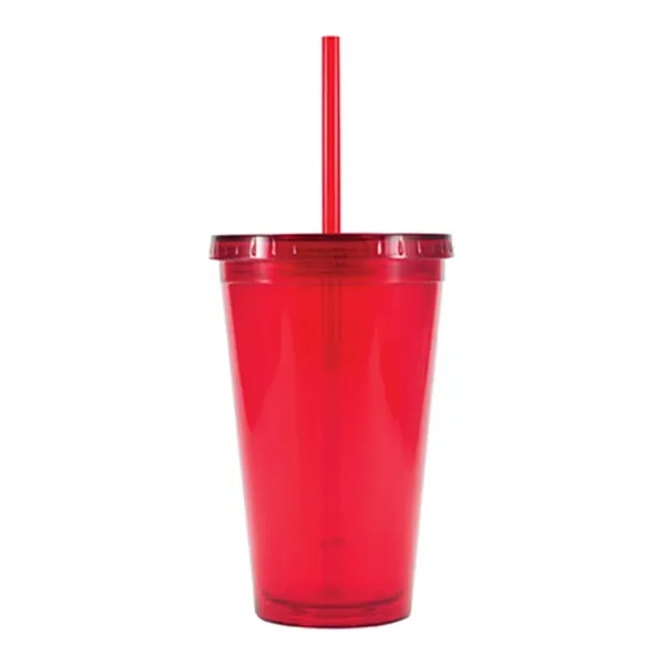 Red color option for Good Value™ Freedom Tumbler   16 Oz.