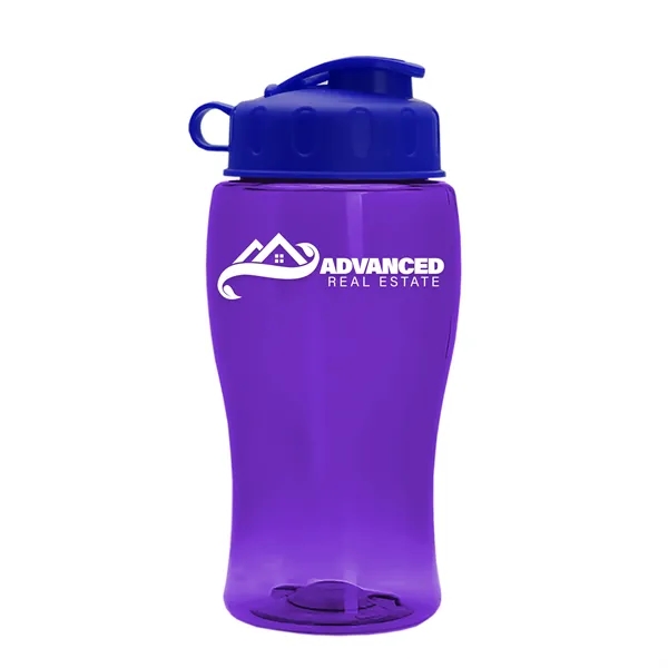 Translucent Violet color option for Garyline® Poly+ Jr. Bottle With Flip Lid   18 Oz.