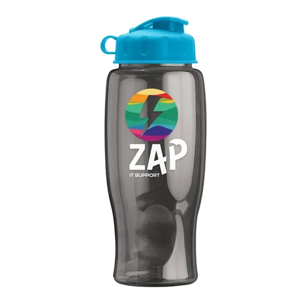 Smoke color option for Garyline® Poly+ Bottle With Flip Lid   27 Oz.