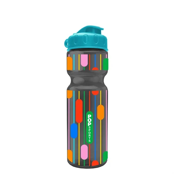 Smoke color option for Garyline® Champ Bottle With Flip Lid   28 Oz.