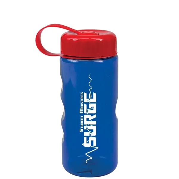 Translucent Blue color option for Garyline® Mini Mountain Tritan® Bottle With Tethered Lid ...