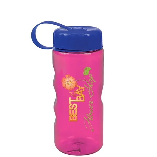 Translucent Fuchsia color option for Garyline® Mini Mountain Tritan® Bottle With Tethered Lid ...