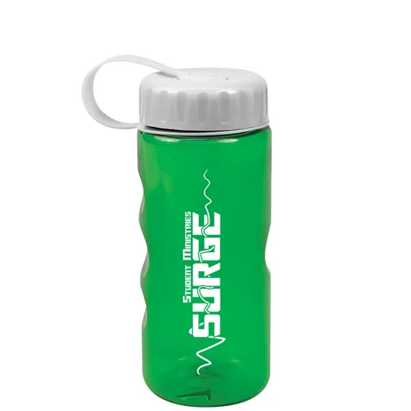 Translucent Green color option for Garyline® Mini Mountain Tritan® Bottle With Tethered Lid ...
