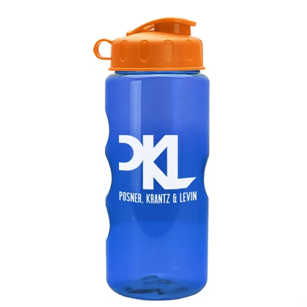 Translucent Blue color option for Garyline® Mini Mountain Tritan® Bottle With Flip Lid   22...