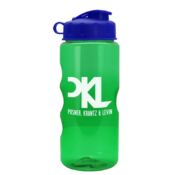 Translucent Green color option for Garyline® Mini Mountain Tritan® Bottle With Flip Lid   22...