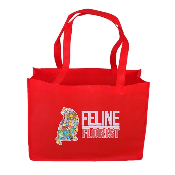 Red color option for Garyline® Carry All Non Woven Tote