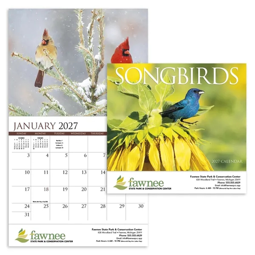 Main photo of Products Songbirds Appointment Calendar   Stapled