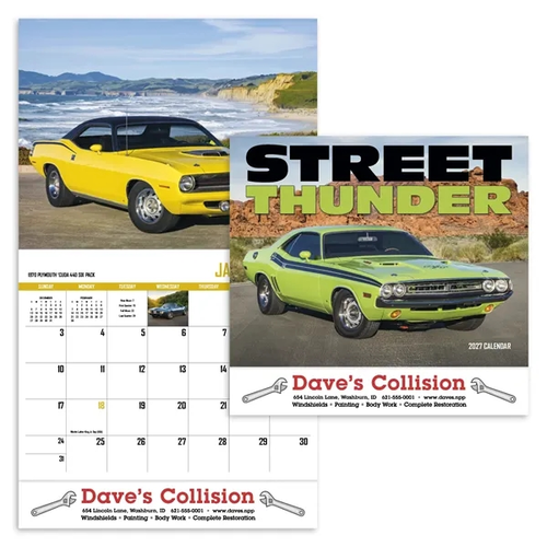 Main photo of Products Street Thunder Appointment Calendar   Stapled