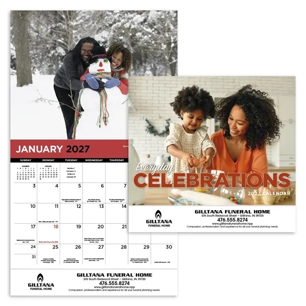 White color option for Products Everyday Celebrations Appointment Calendar   Sta...