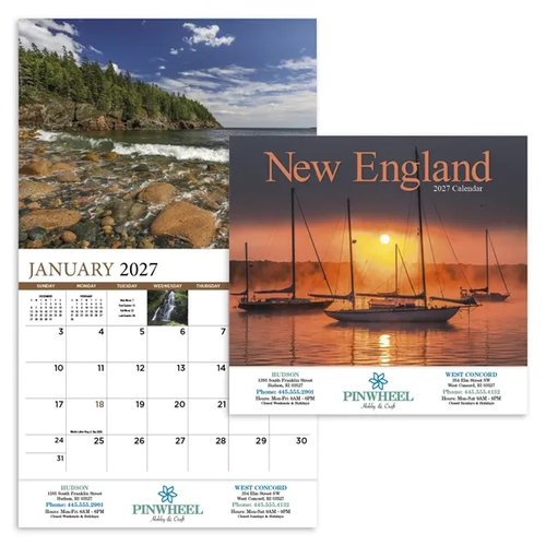 Photo of Products New England Appointment Calendar   Stapled