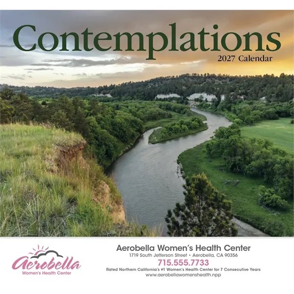 White color option for Products Contemplations Appointment Calendar   Stapled