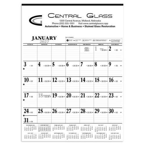 Main photo of Products Large Contractor Calendar