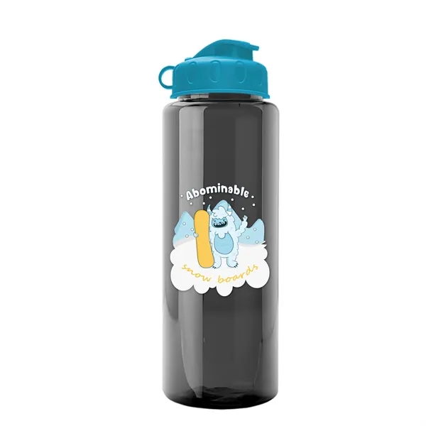 Smoke color option for Garyline® Guzzler Bottle With Flip Lid   32 Oz.