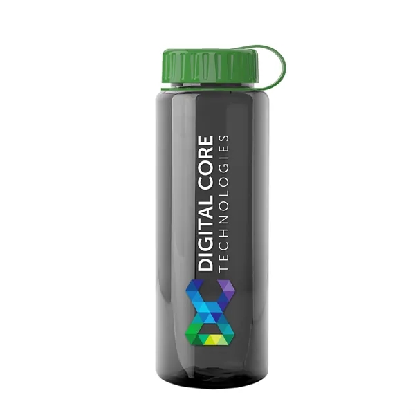 Smoke color option for Garyline® Guzzler Bottle With Tethered Lid   32 Oz.