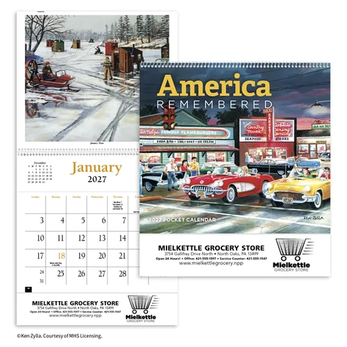 Photo of Products America Remembered Pocket Calendar