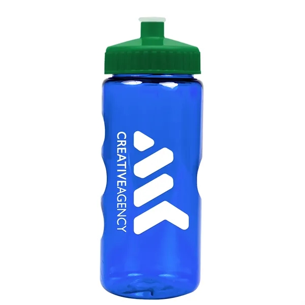 Translucent Blue color option for Garyline® Mini Mountain Tritan® Bottle With Push Pull Lid...