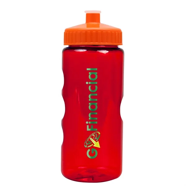 Translucent Red color option for Garyline® Mini Mountain Tritan® Bottle With Push Pull Lid...