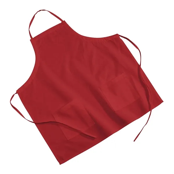 Red color option for Colored Poly/Cotton Twill Bbq Apron