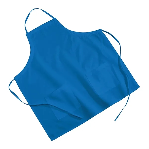 Royal color option for Colored Poly/Cotton Twill Bbq Apron