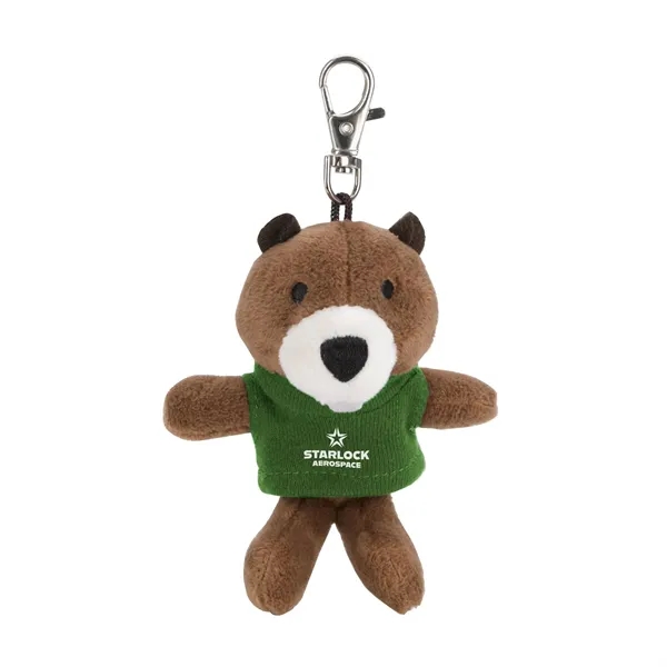 Beaver color option for Chelsea Teddy Bear™ Wild Bunch Key Tags   4" To 4.5" Plush