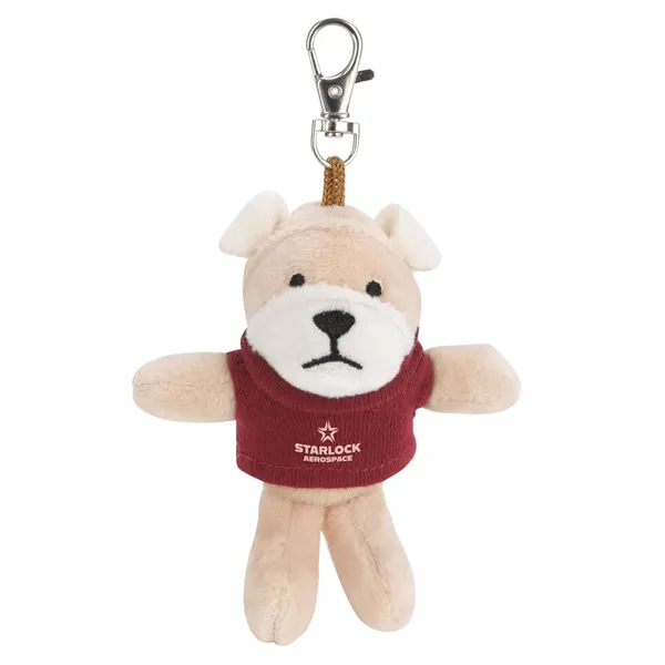 Bulldog color option for Chelsea Teddy Bear™ Wild Bunch Key Tags   4" To 4.5" Plush