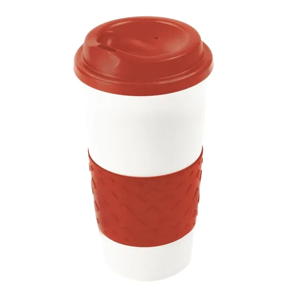 Red color option for Good Value™ 16 Oz. Grip N Go Grande