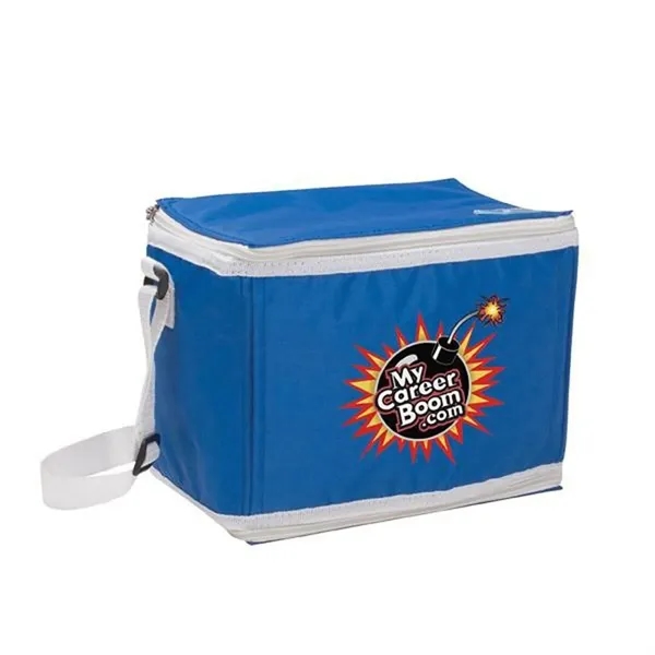 Royal/White color option for Chill By Flexi Freeze® 6 Can Cooler