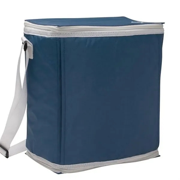 Navy/White color option for Chill By Flexi Freeze® 12 Can Cooler