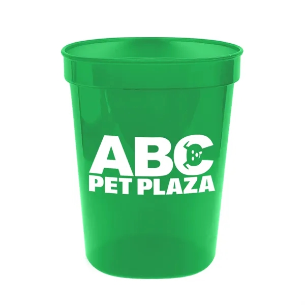 Translucent Green color option for Garyline® Cups On The Go Translucent Stadium Cup   16 Oz.