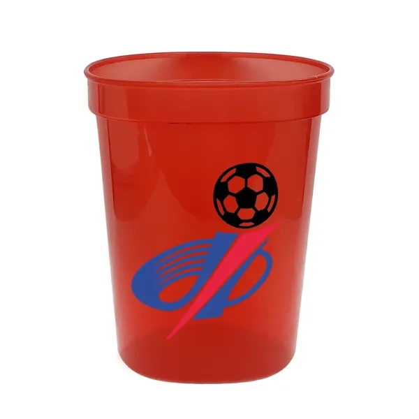 Translucent Red color option for Garyline® Cups On The Go Translucent Stadium Cup   16 Oz.