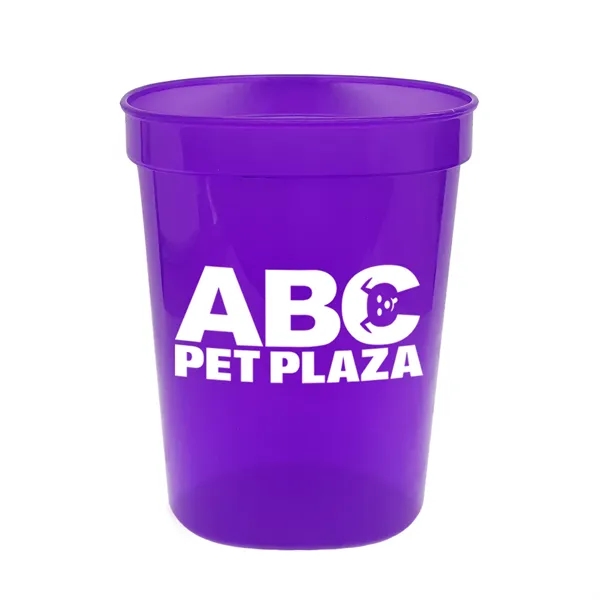 Translucent Violet color option for Garyline® Cups On The Go Translucent Stadium Cup   16 Oz.