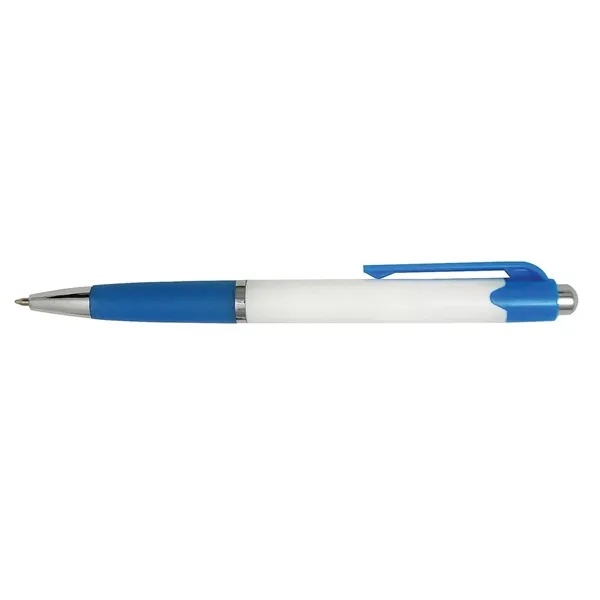 White/Light Blue/ Black Ink color option for Good Value™ Carnival Ocean Rpp Pen