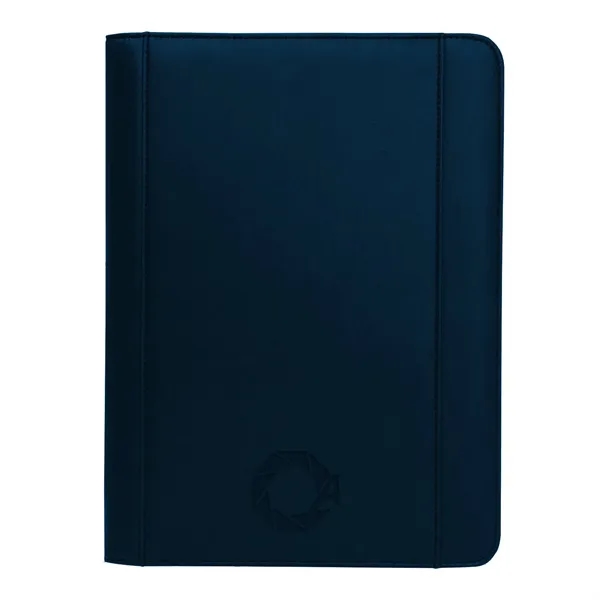 Navy color option for Good Value™ Ultrahyde Zippered Padfolio