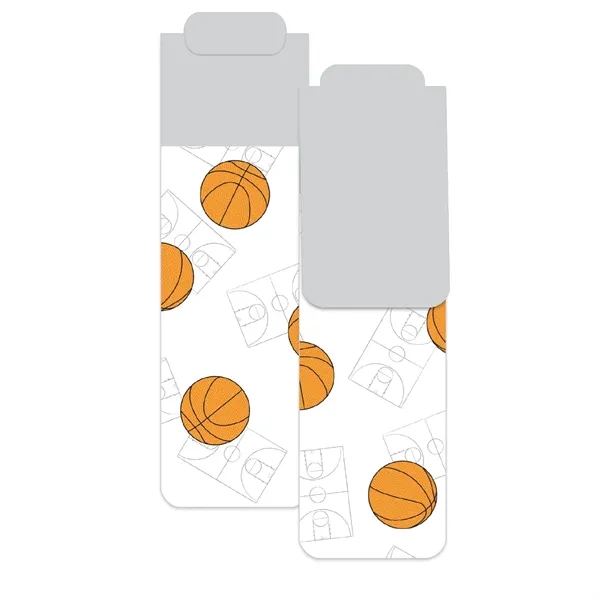 Baskektball color option for Good Value™ Standard Magneticmark Bookmark