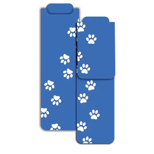 Pawprints color option for Good Value™ Standard Magneticmark Bookmark