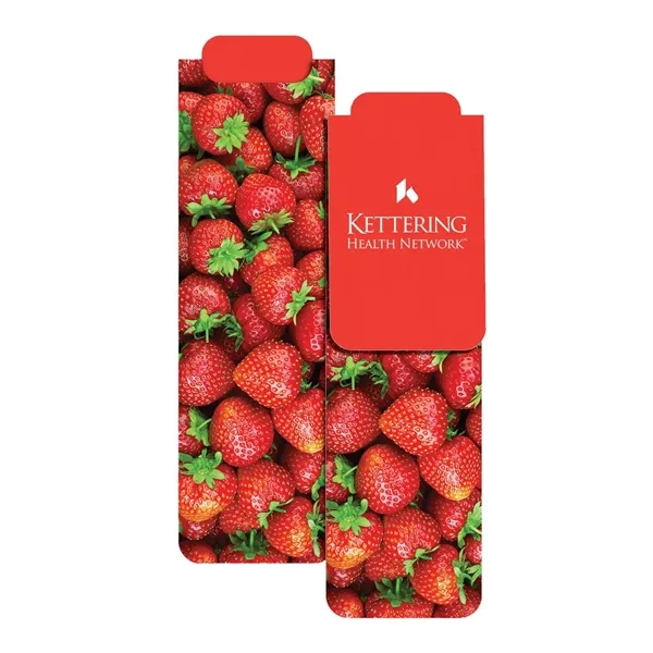 Strawberries color option for Good Value™ Standard Magneticmark Bookmark