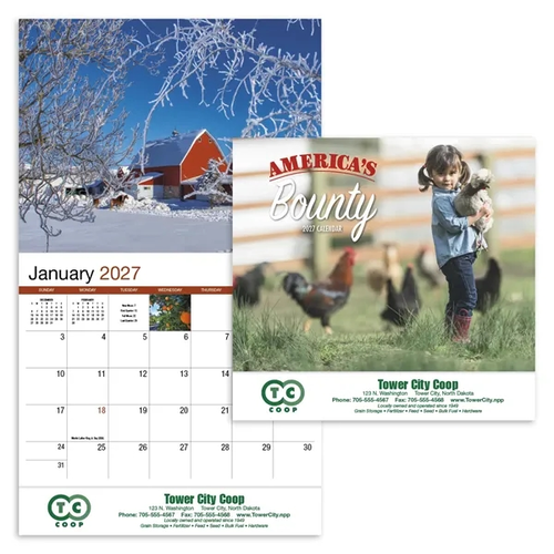 Photo of Products America's Bounty Appointment Calendar   Stapled