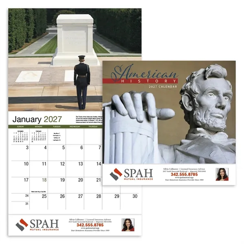 Photo of Products American History Appointment Calendar   Stapled