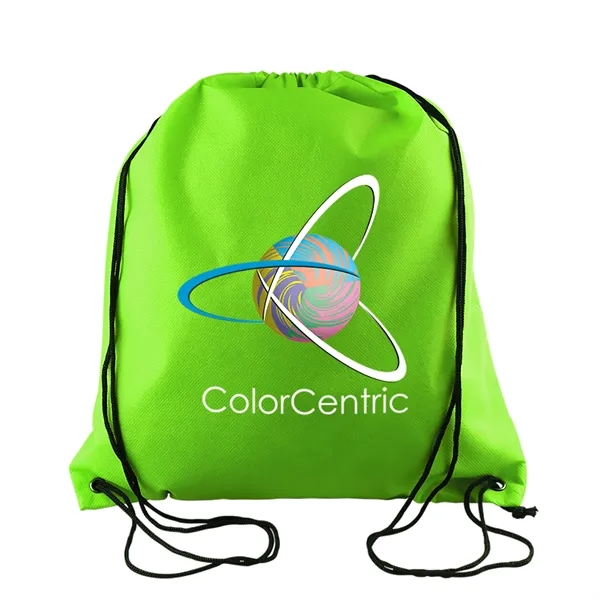 Lime Green color option for Garyline® Sophomore Non Woven Drawstring Backpack