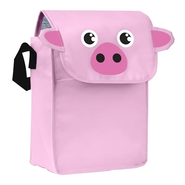 Pig color option for Paws N Claws® Lunch Bag