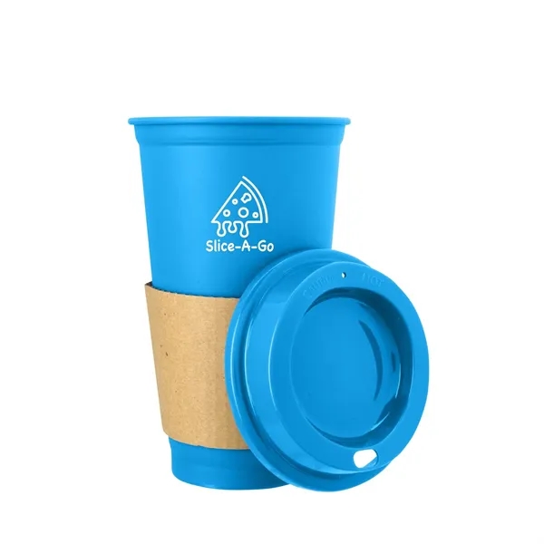 Aqua color option for Good Value™ Sip N Style Stackable Tumbler   16 Oz.