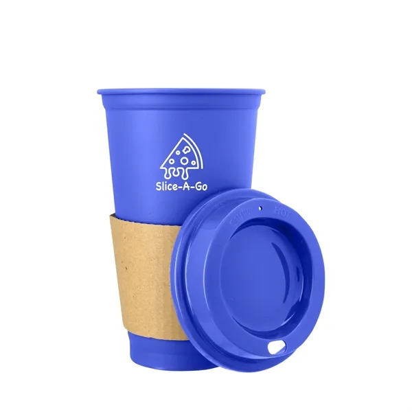 Blue color option for Good Value™ Sip N Style Stackable Tumbler   16 Oz.