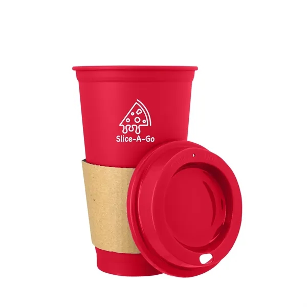 Red color option for Good Value™ Sip N Style Stackable Tumbler   16 Oz.