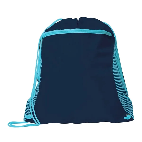 Navy/Aqua color option for Good Value™ Duo Color Mesh Pocket Sport Pack